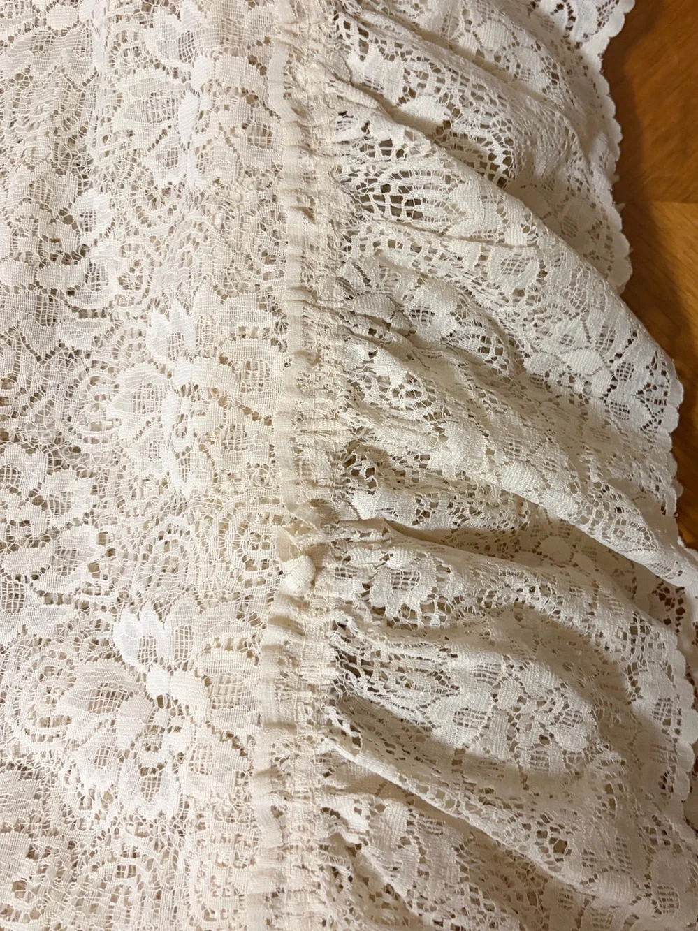 Lace Curtains 10-Piece Set – Cream Vintage JCPenney Made in USA